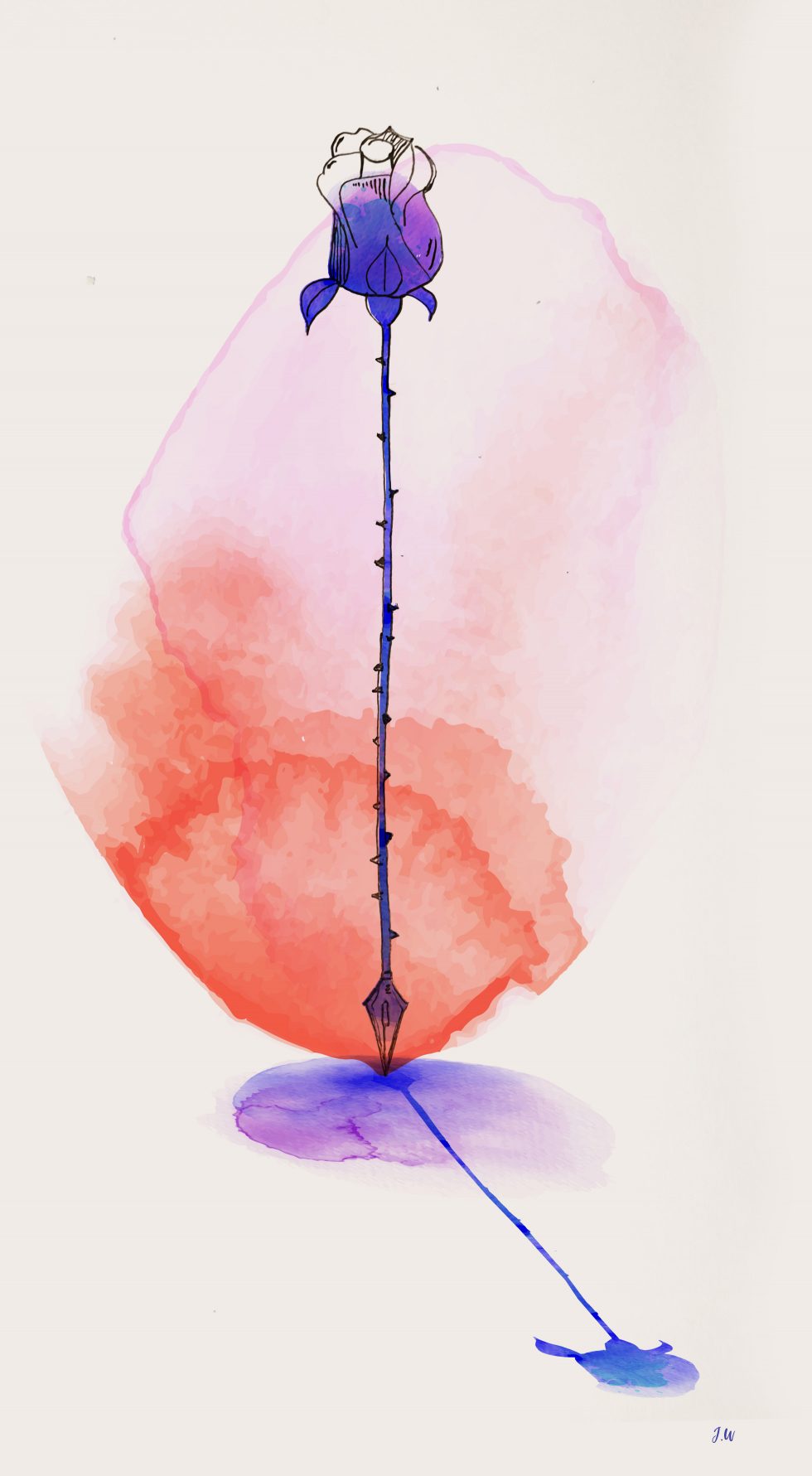 La rose et la plume - jw