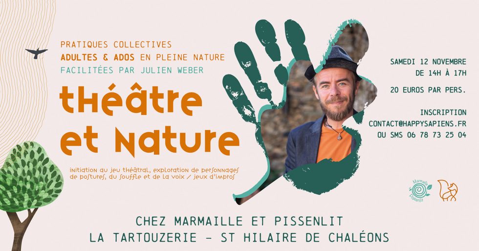 Théâtre et Nature - atelier Happy Sapiens