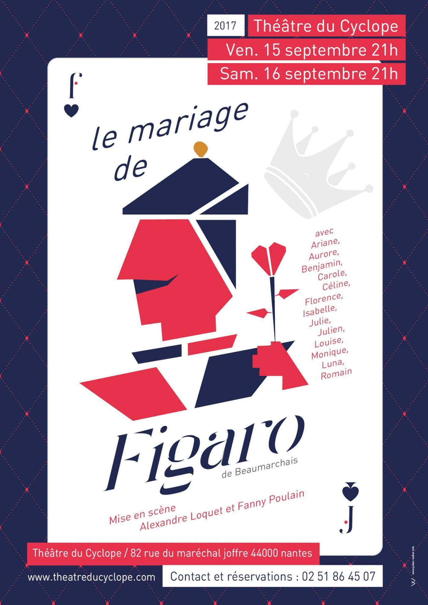 Théâtre - le mariage de Figaro 2017